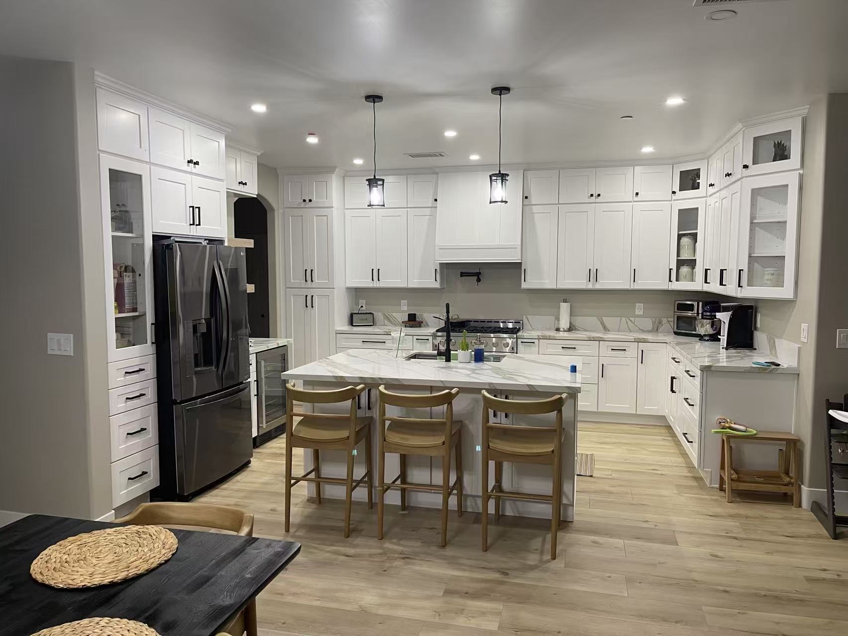 Kitchen Project - White Shaker Modern Design