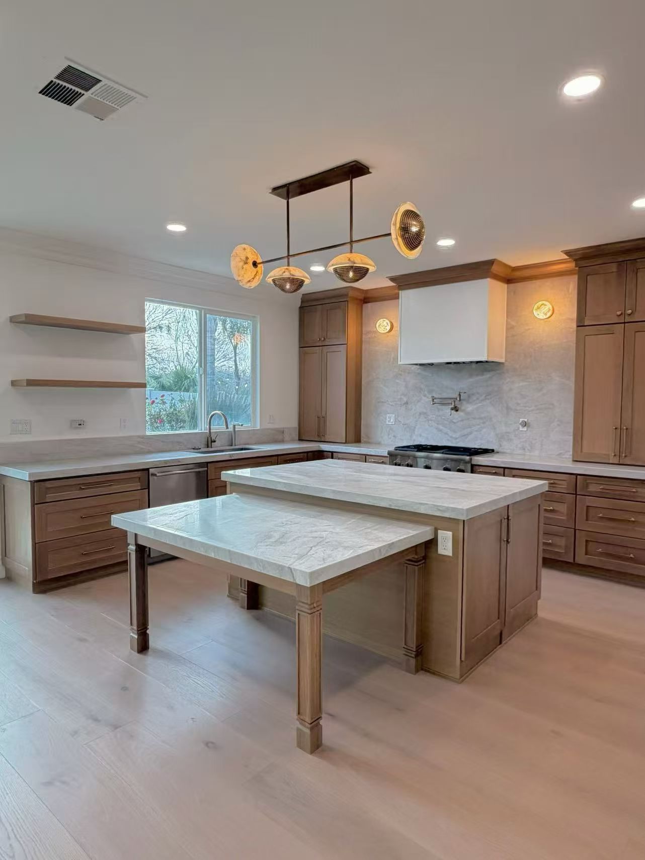 Kitchen Project - Redondo Oak with Island